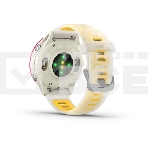 Смарт-часы Garmin Forerunner 570 слоновая кость, малиновый безель, ремешок манго 42мм, фото3