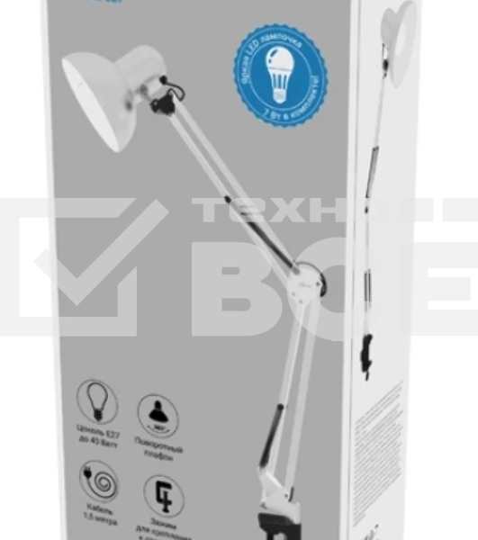 Светильник настольный Ritmix LED-770ES белый