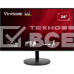 Монитор 23.8' ViewSonic VA24E1-H IPS 1920x1080, 120 Гц, 5 мс, 16:9, 250 кд/м², HDMI 1.4, VGA, черный, фото6