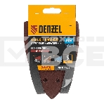 Треугольник абразивный Denzel на ворc. подложке под 