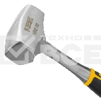 Кувалда Denzel 1 кг, цельнометаллическая, двухкомпонентная рукоятка, фото8