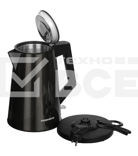 Чайник электрический Redmond KM-244, серый