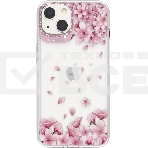 Чехол-накладка SwitchEasy Artist Starfield на заднюю сторону iPhone 13 (6.1'). Материал изделия: 100% ТПУ. Размер изделия: 151*75*12 мм. Дизайн: Sakura. SwitchEasy Artist Case For iPhone 13 (6.1') - Sakura, фото 1