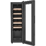 Винный шкаф ZÜGEL ZCWF123B черный, 32 л, 1 отсек, 12 бут., фото11