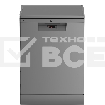 Посудомоечная машина Beko BDFN 15421 S отдельностоящая, серебристый, фото 1