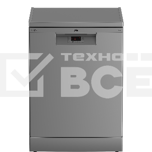 Посудомоечная машина Beko BDFN 15421 S отдельностоящая, серебристый
