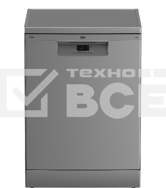 Посудомоечная машина Beko BDFN 15421 S отдельностоящая, серебристый