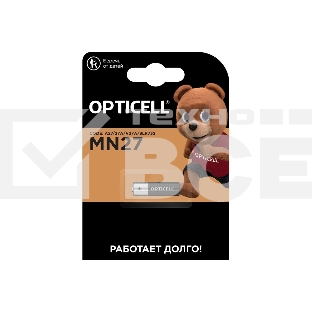 Батарея Opticell Specialty MN27 (1шт) блистер