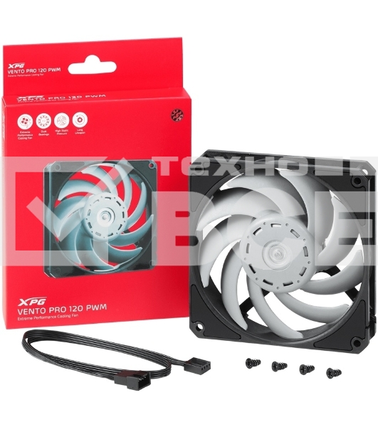 Вентилятор в корпус XPG VENTOPRO120-PWMBKCWW 