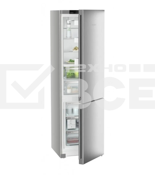 Холодильник Liebherr CBNsfc 572i-22 001 серебристый двухкамерный 172/94л морозилка снизу, No Frost
