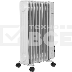Масляный обогреватель Centek CT-6201 (9 секций) белый, 2000 Вт, 20 м2, термостат, фото4