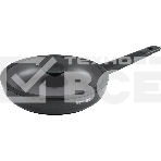 Сковорода Rondell Kontur RDA-1487 круглая 26 см покрытие: Xylan Plus ручка несъемная (с крышкой) графитовый, фото 1