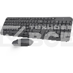 Комплект клавиатура + мышь Оклик S277W клав:серый мышь:серый USB беспроводная Multimedia (2066173), фото3