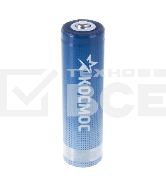 Аккумулятор Li-ion 18650 3400 мАч с защитой (блист.1шт) Космос KOC18650Li-ion34PBL1