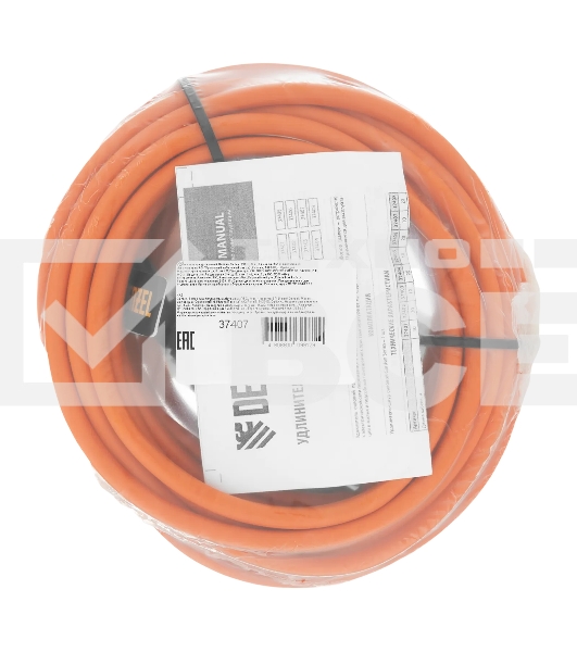 Удлинитель-шнур силовой Garden Series Denzel ПВС, 10 м, 1 розетка 3x1,5 мм