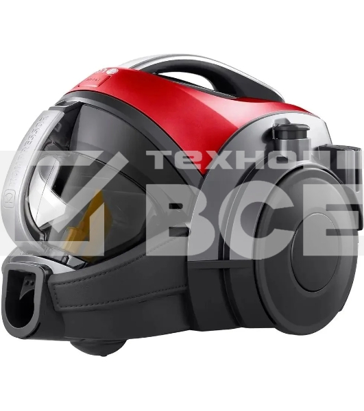 Пылесос LG VK89689HU красный, 380/1800 Вт, уборка сухая, пылесборник контейнер 1.2 л