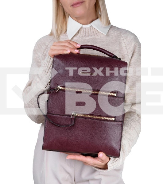 Рюкзак женский Piquadro Patricia CA6771W140/BO бургунди кожа