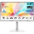 Монитор 23.8' MSI Modern MD2412PW IPS 1920x1080, 100 Гц, 4 мс, 16:9, 300 кд/м2, 1xHDMI, 1xUSB-C, 1x3.5 мм, белый, фото 1