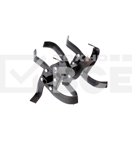 Мотоблок Denzel DPT-270X, 7 л.с., диск.сцеп, шир 90 см, глуб 35 см, фрез 3х4, ВОМ, передачи 2В/1Н