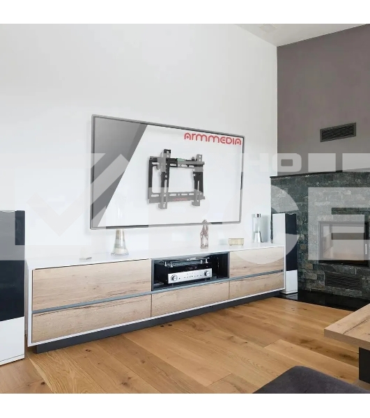 Кронштейн для телевизора Arm Media STEEL-6 черный, 15'-47' макс. 35 кг, настенный, наклон