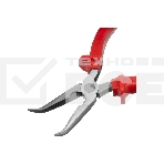 Длинногубцы Matrix 17496 econom 200 мм, изогнутые, шлифованные пластмассовые рукоятки, фото8