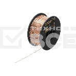 Омедненная проволока ER70S-6, диам. 0,8 мм, 1 кг, диам. катушки D100 Denzel, фото 1