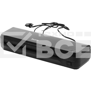 Ламинатор Buro BU-L290 черный A4 (70-125мкм) 30 см/мин (2 вал.) хол.лам. лам.фото