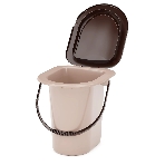 Ведро-туалет 18л Альтернатива М1525 бежевый, фото2
