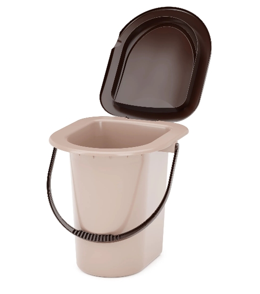 Ведро-туалет 18л Альтернатива М1525 бежевый