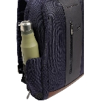 Рюкзак мужской Piquadro Brief2 CA4818BR2/BLUCU темно-синий/коричневый нейлон/натур.кожа, фото3