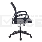 Кресло компьютерное Бюрократ CH-695N/BLACK спинка сетка черный TW-01, сиденье черный TW-11, механизм качания, фото12