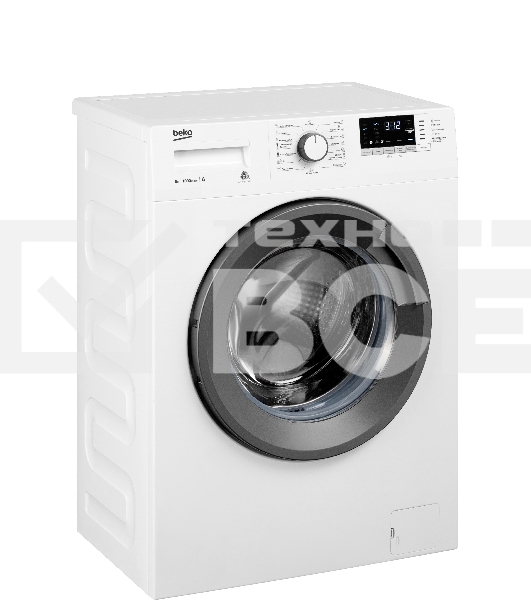 Стиральная машина Beko WRE6512ZAW (R)  белый, загрузка фронтальная 6 кг, 1000 об/мин., класс: А