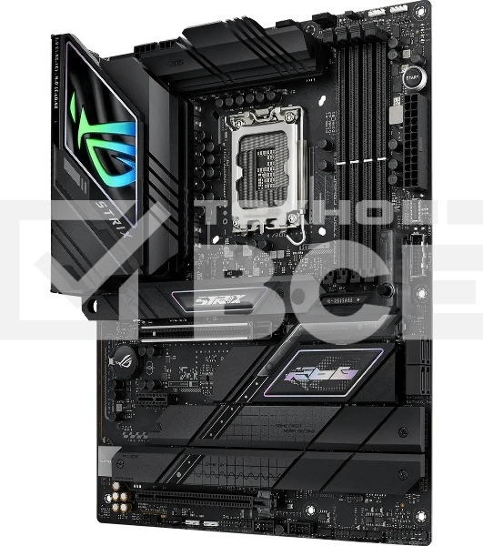 Материнская плата ASUS ROG STRIX Z790-F GAMING WIFI II, LGA 1700, Intel Z790, 4xDDR5, 4xSATA, 5xM.2, 1xPCIe 5.0 x16, 1xPCIe 4.0 x4, 1xHDMI, 1xDP, 1x 2.5Gb LAN, 2xUSB-A 3.2 Gen 2, 4xUSB-A 3.2 Gen 1, 6xUSB-A 2.0, 2x3.5 мм, 5.1, Standard-ATX
