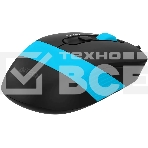 Мышь проводная A4Tech Fstyler FM10S черный/голубой, 1600 dpi, USB, кнопки - 4, фото7