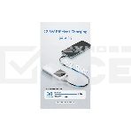 Внешний аккумулятор Vention 10000mAh(M/C-A/A)22.5W Белый с LED Дисплеем, фото12