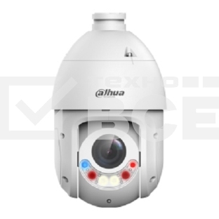 Уличная купольная PTZ IP-видеокамера Dahua DH-SD4E225Gb-HNR-A-PV1 TiOC с активным сдерживанием и ИИ 2Мп, 1/2.8” CMOS, моторизованный объектив 4.8~120мм (25x), видеоаналитика, ИК 100м, LED 50м, IP66