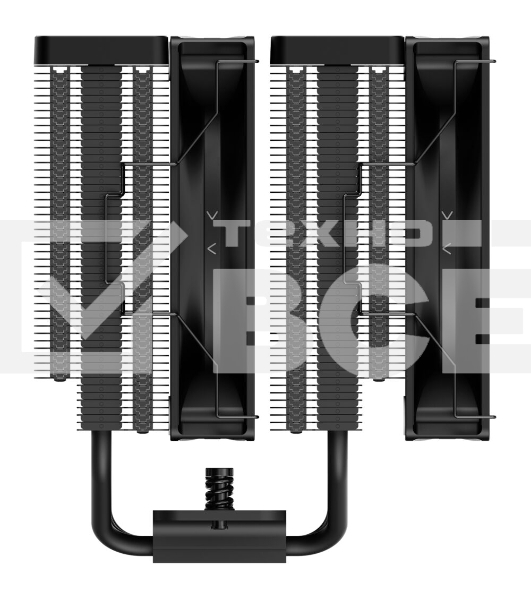 Кулер Ocypus Delta A62 BK ARGB Black 260W/ All Intel/ AMD AM*/ 2 fans / Screws