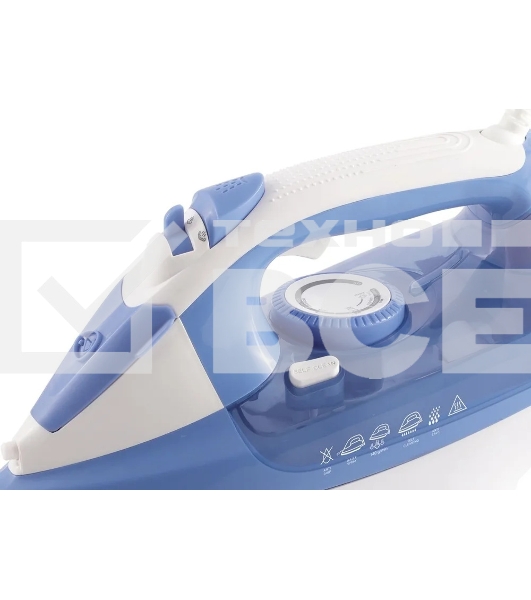 Утюг Vitek VT-8330 белый/голубой