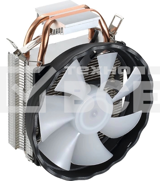 Устройство охлаждения(кулер) Aerocool / Formula Astral FRPW 2P RGB черный 90мм алюминий+медь 2100rpm 34db 4-pin 90W 138мм