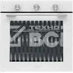 Духовой шкаф электрический встраиваемый Krona BIRNE 60 WH белый, фото 1