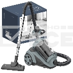 Пылесос Eurostek EVC-3010 синий, 400/2800 Вт, уборка сухая, пылесборник контейнер 3 л, фото 1