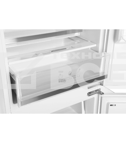 Встраиваемый холодильник Hyundai HBR 1946 2-хкамерн. белый