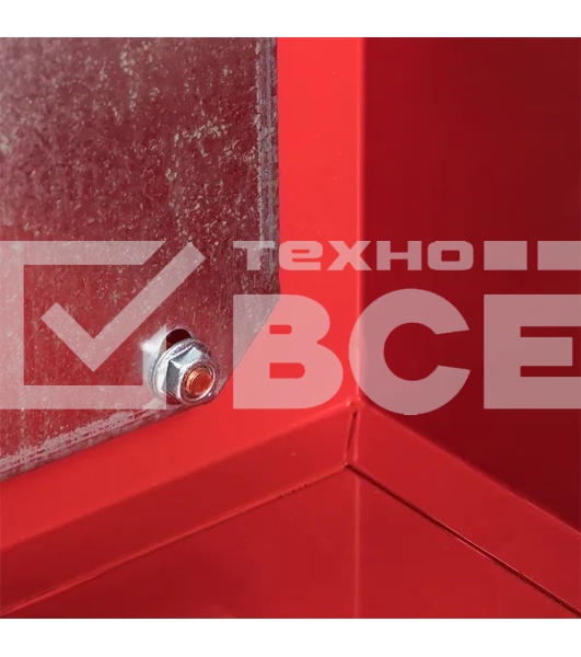 Щит с монтажной панелью EKF PROxima ЩМПг-100.65.30 (ЩРНМ-5) RAL 3001 IP54
