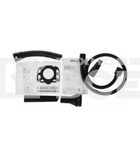 Строительный пылесос Karcher WD 3 P V-17/4/20 Workshop желтый, 1000 Вт, уборка сухая/сбор воды/выдув, пылесборник мешок/контейнер, 17 л