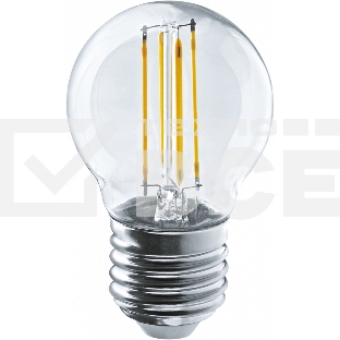 Лампа светодиодная ОНЛАЙТ 80880 OLL-F-G45-08-230-2.7K-E27