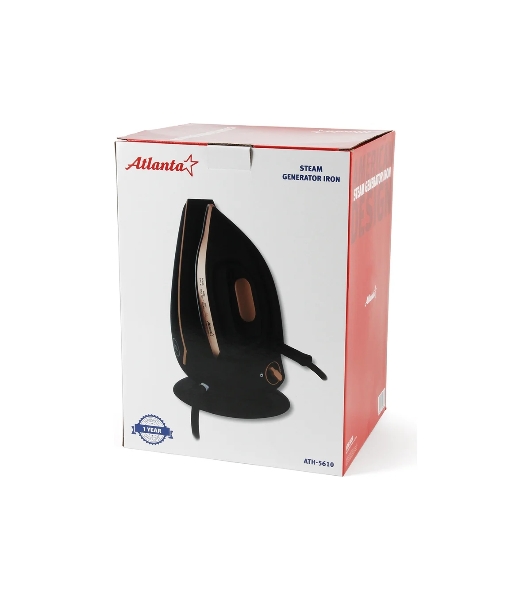 Утюг-парогенератор Atlanta ATH-5610 черный