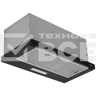 Вытяжка встраиваемая Gorenje TH60E6XB серебристый управление: кнопочное (1 мотор)