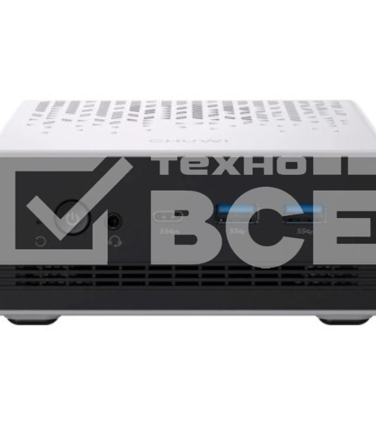 Компьютер Chuwi Ubox AMD Ryzen 5 6600H(3.3Ghz)/16384Mb/512PCISSDGb/Int:AMD Radeon/BT/WiFi/war 1y/1.35kg/Iron Gray/Win11Pro + DDR5 (SODIMM MAX 64GB)(RAM slot*2)/USB2.0*1/USB3.2G1*3/Type-C*1(DP,PD)/HDMI*1/DP*1/RJ45*2/WIFI6,BT5.