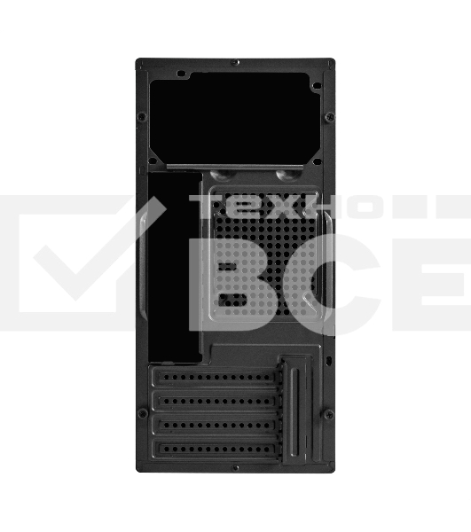 Компьютерный корпус Minitower ExeGate BAA-303MU (mATX, без БП, 2*USB+1*USB 3.0, HD Audio, черный)