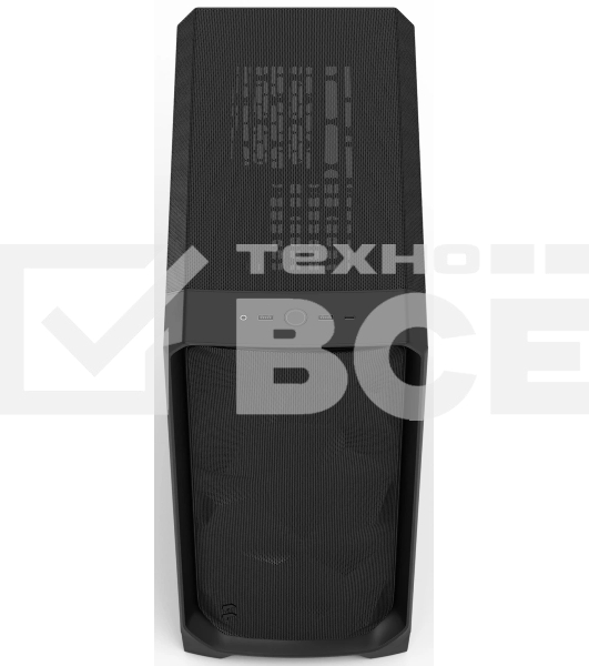 Компьютерный корпус без блока питания Case Fractal Design Meshify 3 TG Light Tint, Midi-Tower, 3x140мм, 2xUSB-A 3.2 + 1xUSB 3.2 Type-C E-ATX, ATX, mATX, mITX, черный